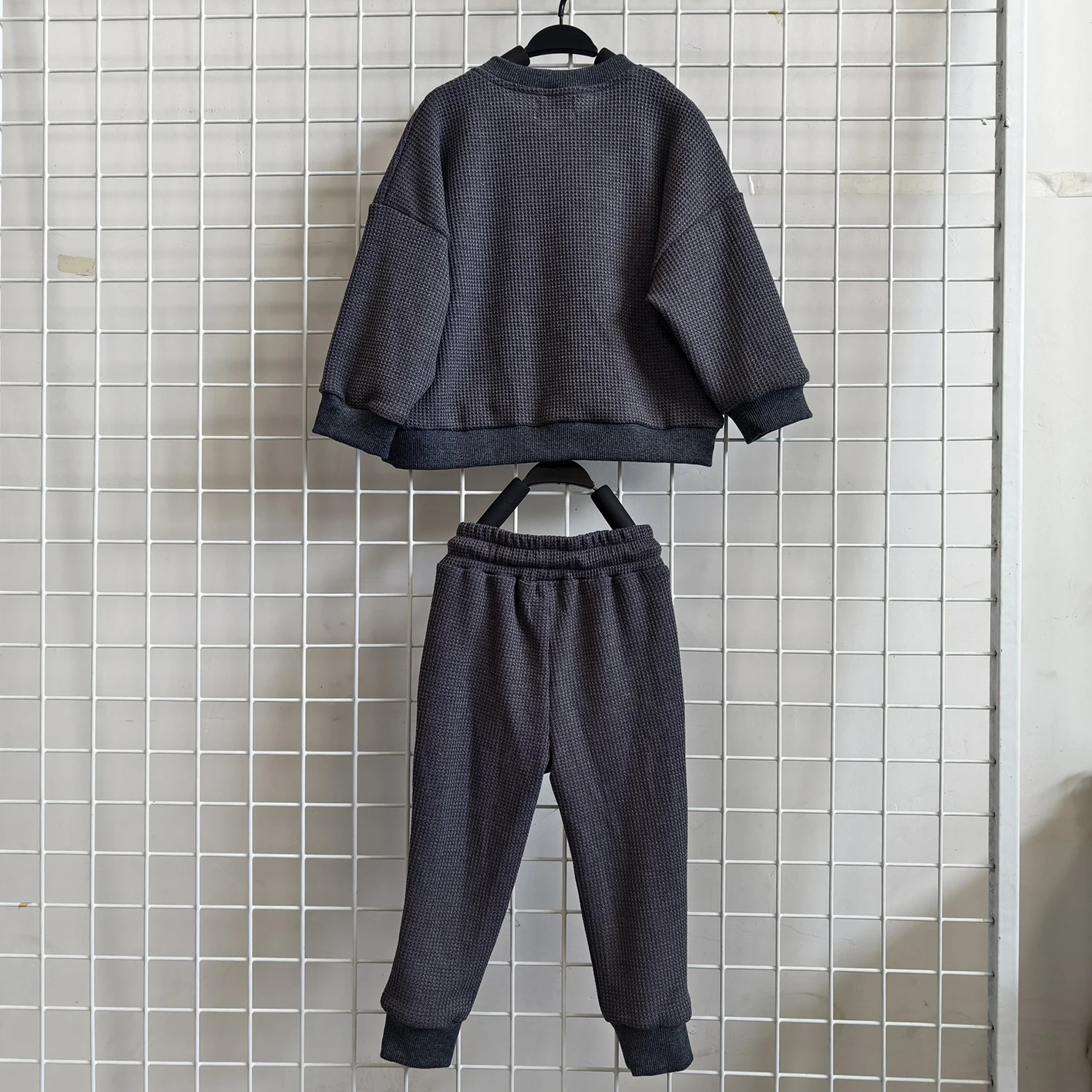 Custom Kids Clothes Set Toddler Baby Clothes Long Sleeve Sweatshirt Pants Set Fall Winter Outfits - Image 3