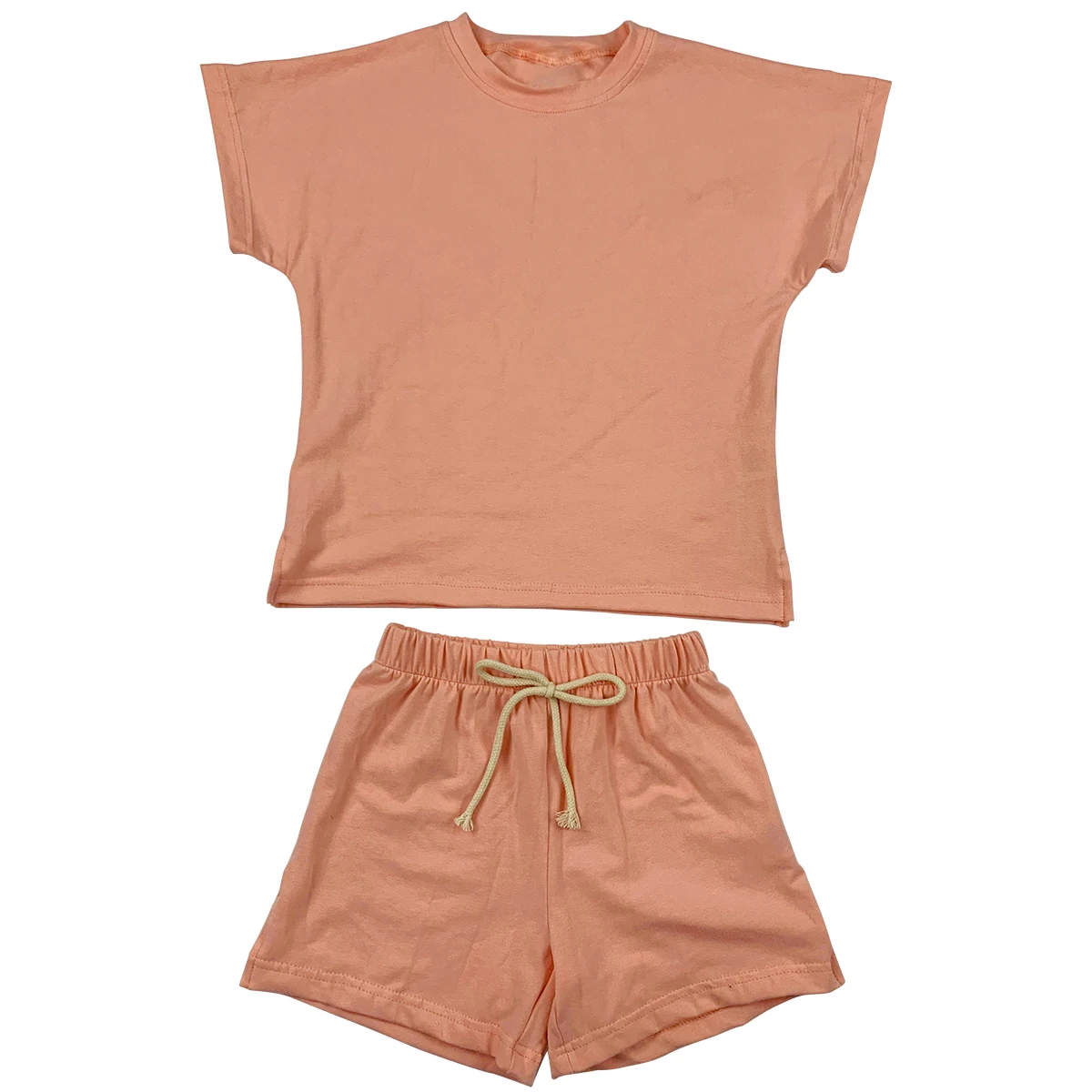 Great Quality Jersey Cotton Shirts Match Shorts Custom Color and Pattern Mommy and Me Sets for Summer - Image 5