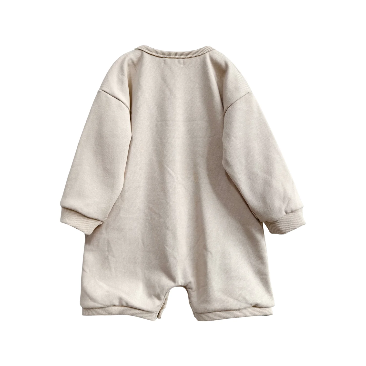 OEM Baby Clothing Unisex-baby Romper Made With 100% Cotton French Terry Snap Button Custom for Baby Girls Boys Newborn Jumpsuit - Image 4