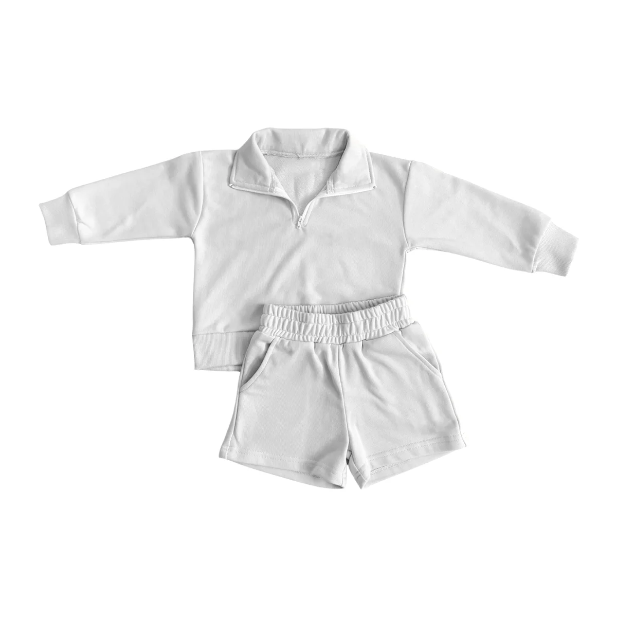 Dynamic Lightweight Cotton Set for Kids Sophisticated Simple Design Long Sleeves for Spring Autumn Cheerful Sophisticated Baby - Image 2