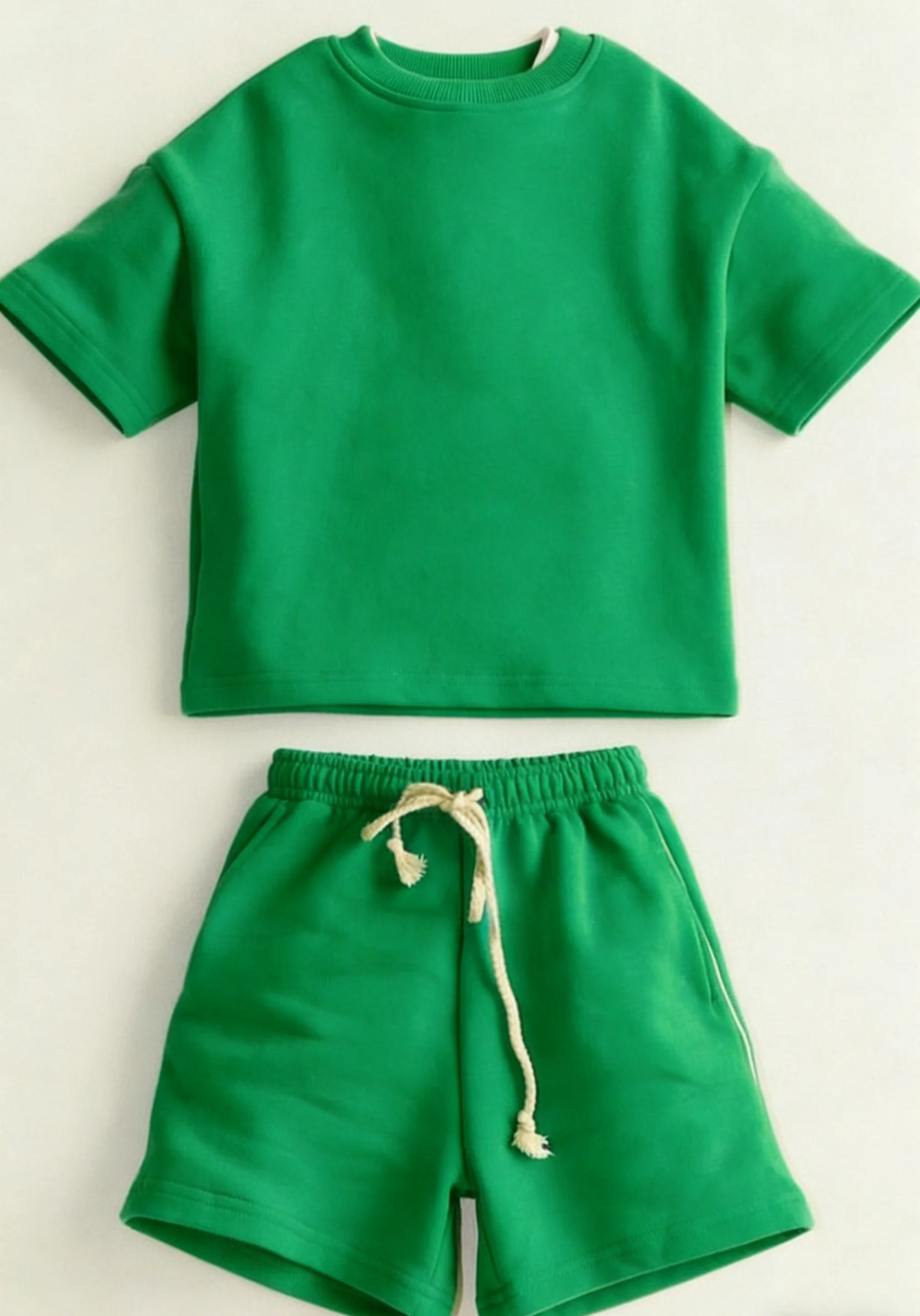 Summer Baby Set Baby Sets Clothing Short-sleeved Drawstring Set Children's Two-piece Set Kids Clothes Set Baby Clothing for 0-8T - Image 4