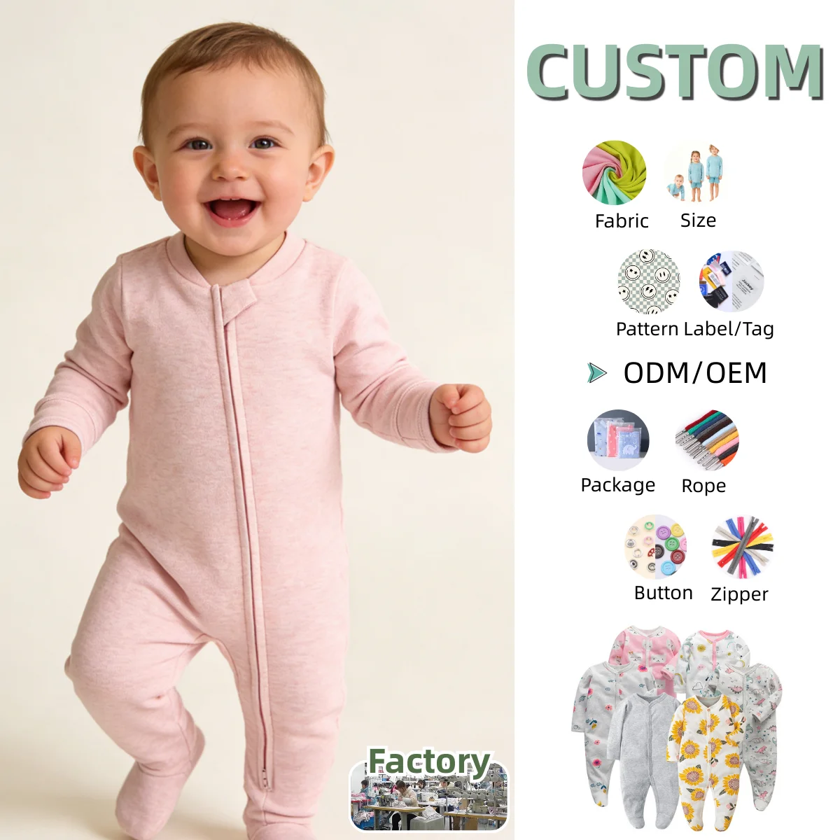 Qualied Cotton Baby Romper Newborn Baby Onesie Baby Pure Cotton Crawling Suit Climbing Clothing Baby Soft Unisex Clothes Romper