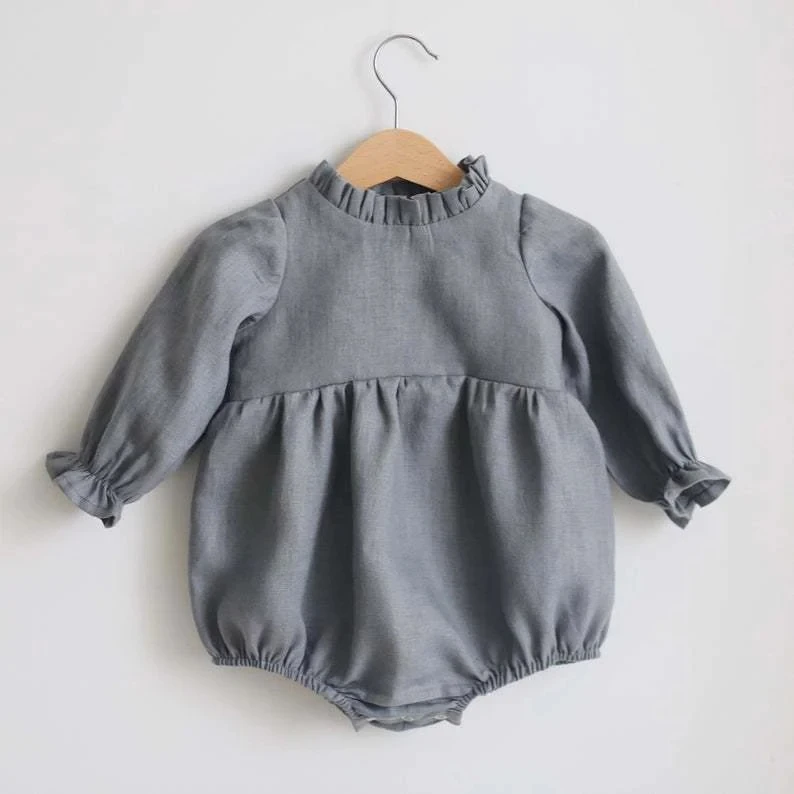 Baby Girl Clothes Romper Jumpsuits New Stylish Organic Cotton Newborn Baby Girl Wholesale - Image 5
