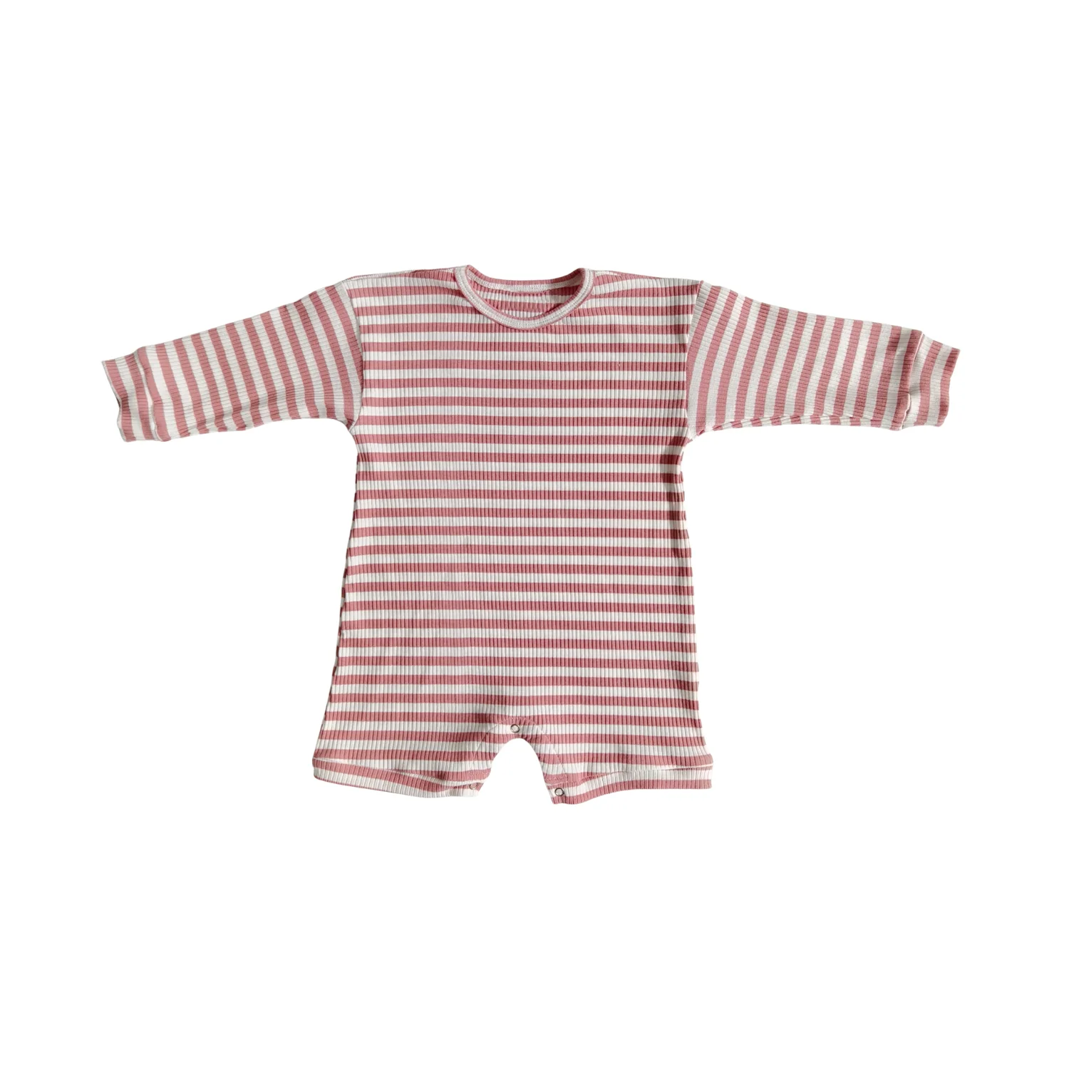 OEM Baby Clothing Newborn Infant Baby Girl Romper Bodysuit Girls Stripe Print One Piece Jumpsuit Pants Clothes Outfits - Image 2