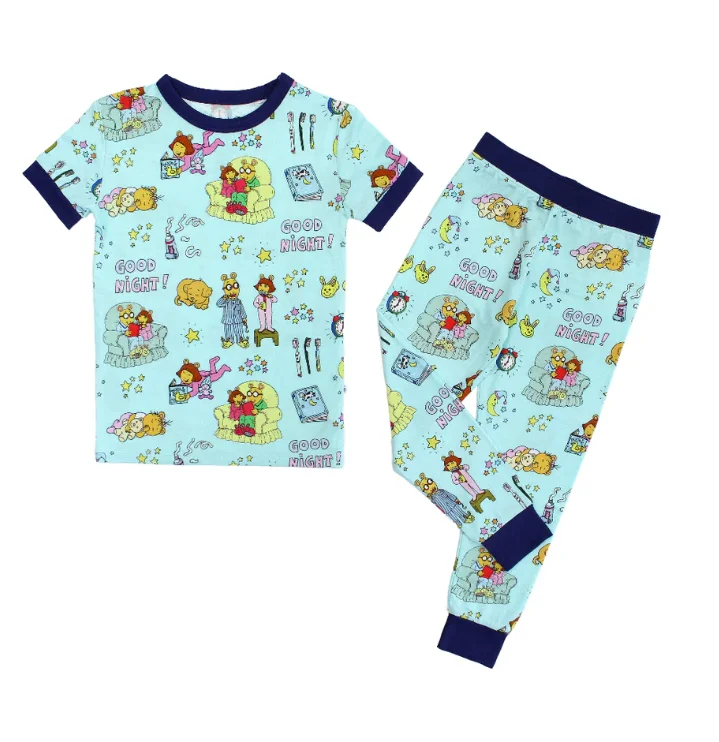 Hot-Selling Personalized Casual Baby Clothing Sets Cute Printed Soft Cotton for Kids Trendy and Close-Fitting Outfit - Image 4