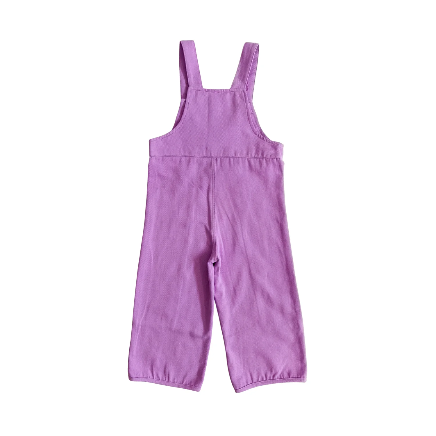 OEM Kids Clothes Set Trendy Toddler Girl Twill Jumpsuit Overall Long Casual Loose Bib Pants - Image 4