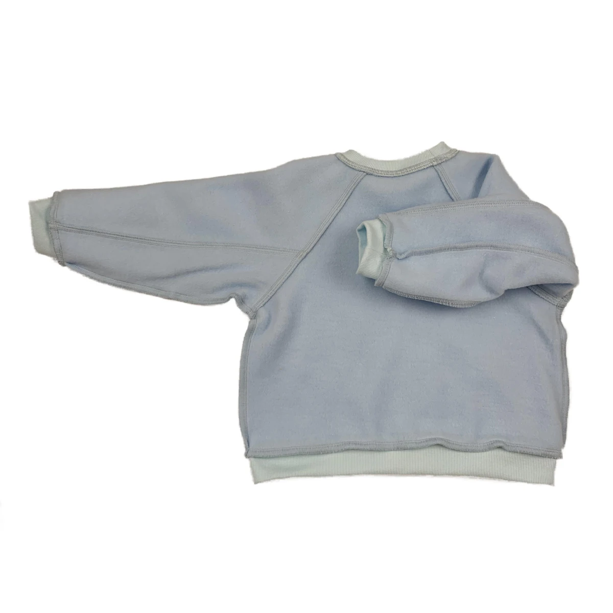 Custom Baby Thick Velvet Color Block Casual Style Clothes Sets Breathable Kids 2 Piece Clothes Suit - Image 6