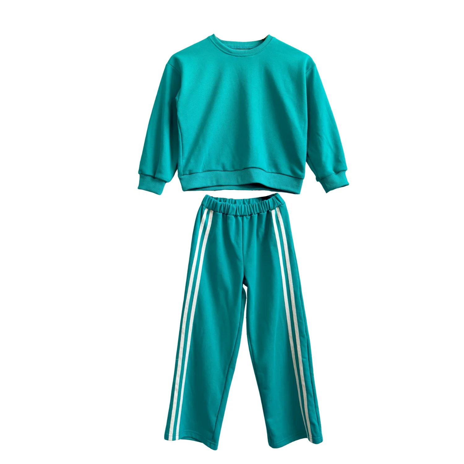 Comfortable Kids Clothes Set Long-sleeved Children's Hoodie Pullover Set Casual Spring Baby Clothing Set Bright 2piece Baby Set - Image 5