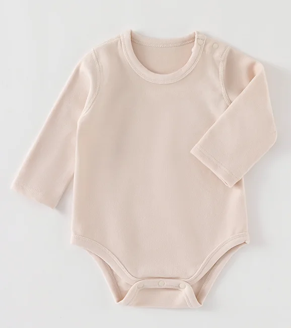 High Quality Romper Winter and Spring Baby Clothes Baby Romper Triangular Swimming Suit Infant Onesie Baby Long-sleeved Onesie - Image 4