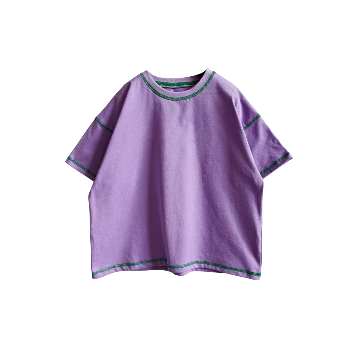OEM Customized Baby Clothing Kids T-Shirts Short Sleeve 100% Cotton Plain Top Tees Boy & Girl Unisex Toddler Children Summer - Image 2