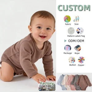 High Quality Romper Winter and Spring Baby Clothes Baby Romper Triangular Swimming Suit Infant Onesie Baby Long-sleeved Onesie