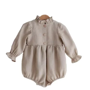 Baby Girl Clothes Romper Jumpsuits New Stylish Organic Cotton Newborn Baby Girl Wholesale