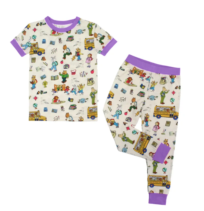 Hot-Selling Personalized Casual Baby Clothing Sets Cute Printed Soft Cotton for Kids Trendy and Close-Fitting Outfit - Image 6