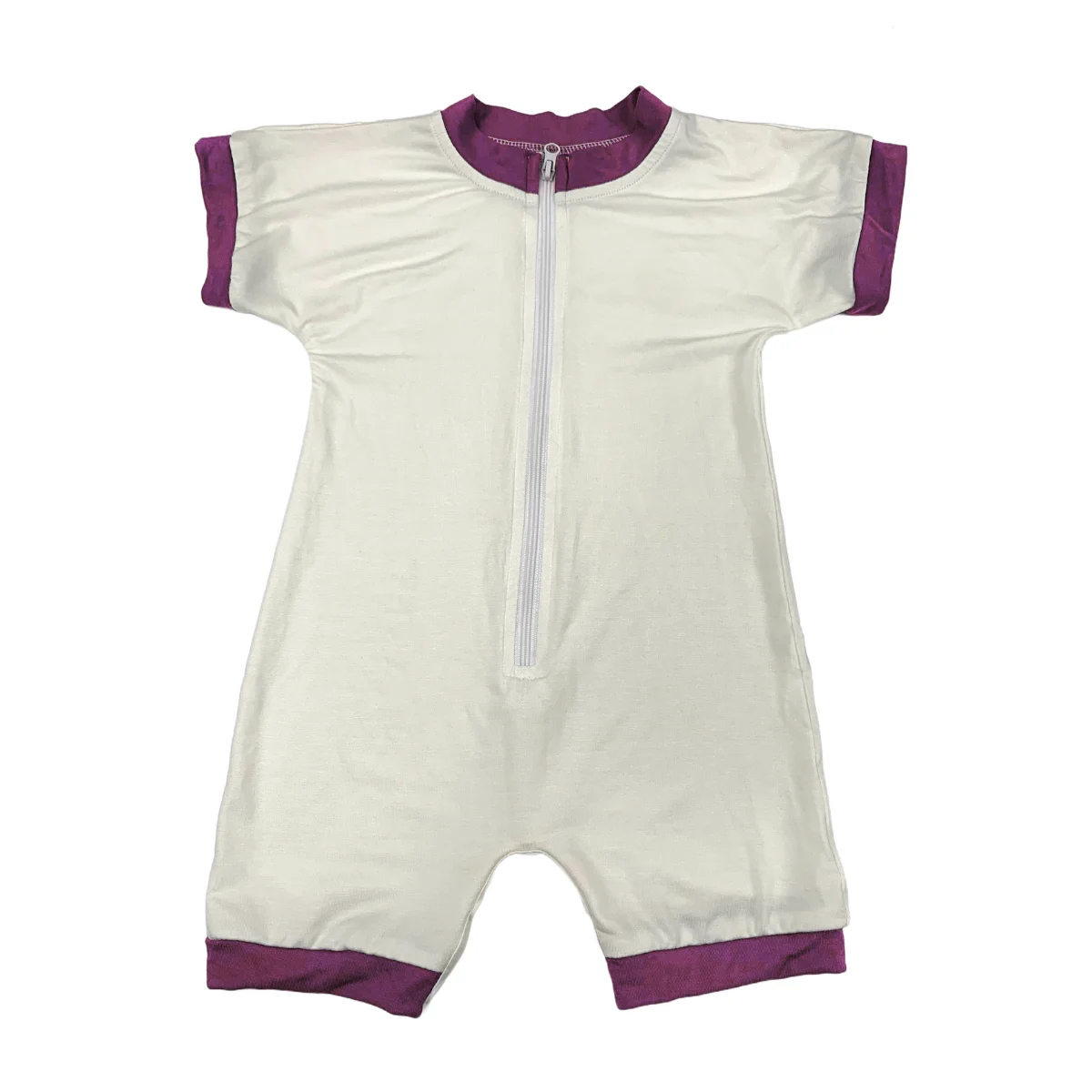 Factory Kids Short and Lightweight Cheerful Fashionable Trendy Personalized Bright Bamboo Fiber Climbing Suit Rompers - Image 5