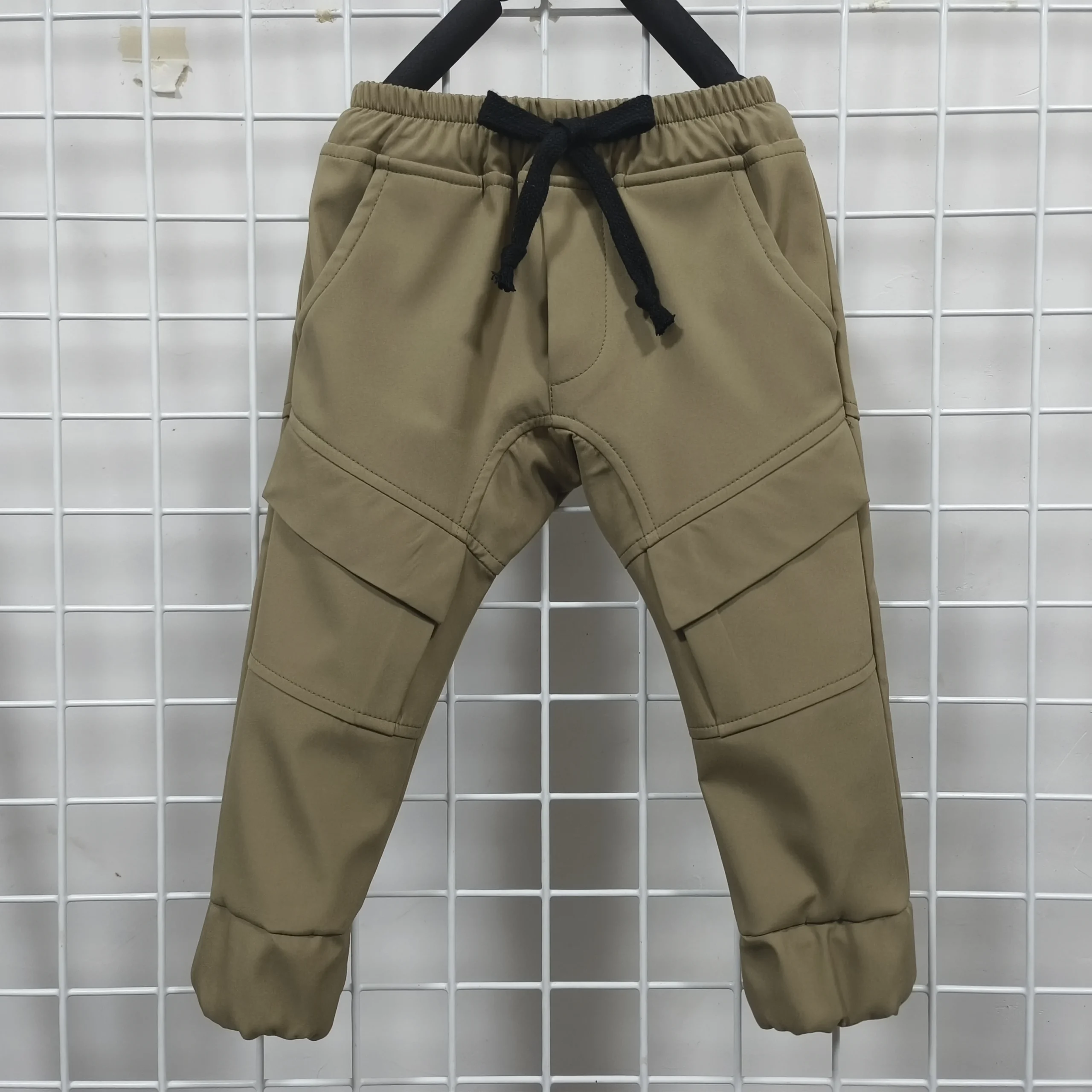 Custom Spring Autumn Baby Boys Outdoor Casual Waterproof Running Sweatpants with Pocket Toddler Kids Jogger - Image 5