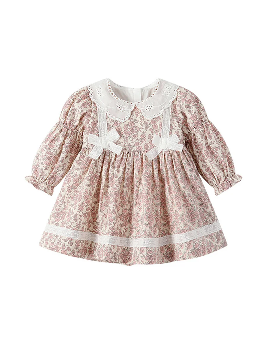 Customized Long-Style Cotton Dress for Kids Sweet and Cute Design with Lively and Light Feel Full of Vitality Charm for Girls - Image 2