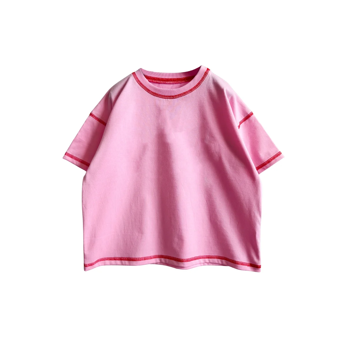 OEM Customized Baby Clothing Kids T-Shirts Short Sleeve 100% Cotton Plain Top Tees Boy & Girl Unisex Toddler Children Summer - Image 5