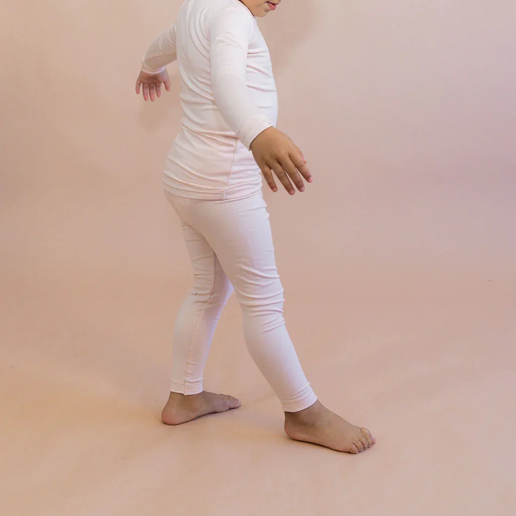 Custom Baby Pajama Set Kids Lounger Bamboo Spandex 2pcs Clothes Set - Image 6