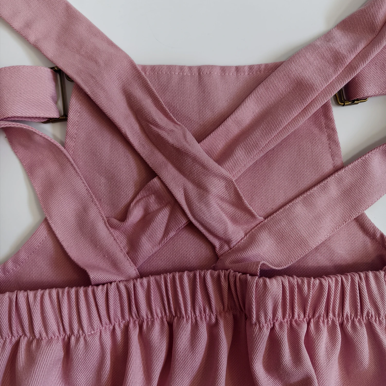 OEM Baby Clothing Girls Kids Girls Twill Overall Dress Strap Suspender Skirt Bib Adjustable Strap Jumper Summer Romper - Image 5