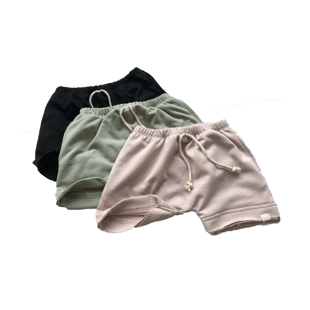 0-6T Newborn Baby Shorts for Boy Casual Solid Color Baby Kids Shorts Pants Summer Shorts Thin with Pockets - Image 2