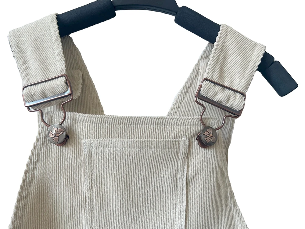 Neutral Baby Overalls Toddler Suspender Corduroy Shortall Casual Dungarees Overalls - Image 5