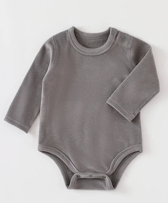 High Quality Romper Winter and Spring Baby Clothes Baby Romper Triangular Swimming Suit Infant Onesie Baby Long-sleeved Onesie - Image 6