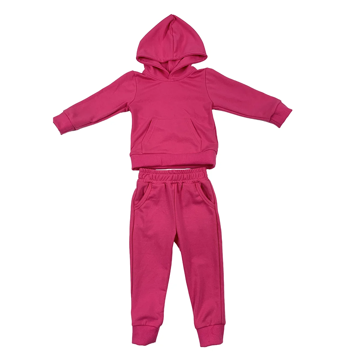 Unisex Custom Color French Terry Pullover Baby Clothing Set Long Sleeve Closure Casual Style for Autumn - Image 3