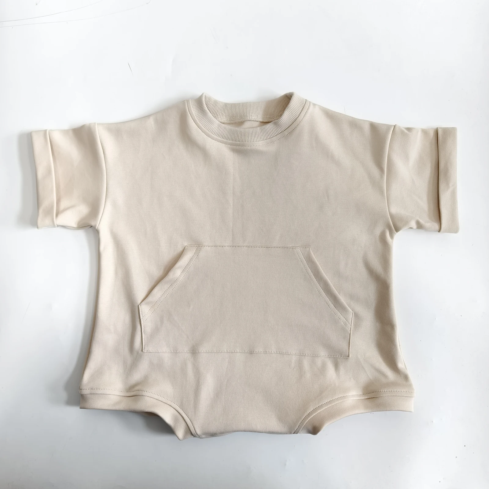 OEM Baby Clothing Baby Bodysuit,Short Sleeve Boys Girls Romper,100% Cotton Unisex Baby Clothes,Button Outfit