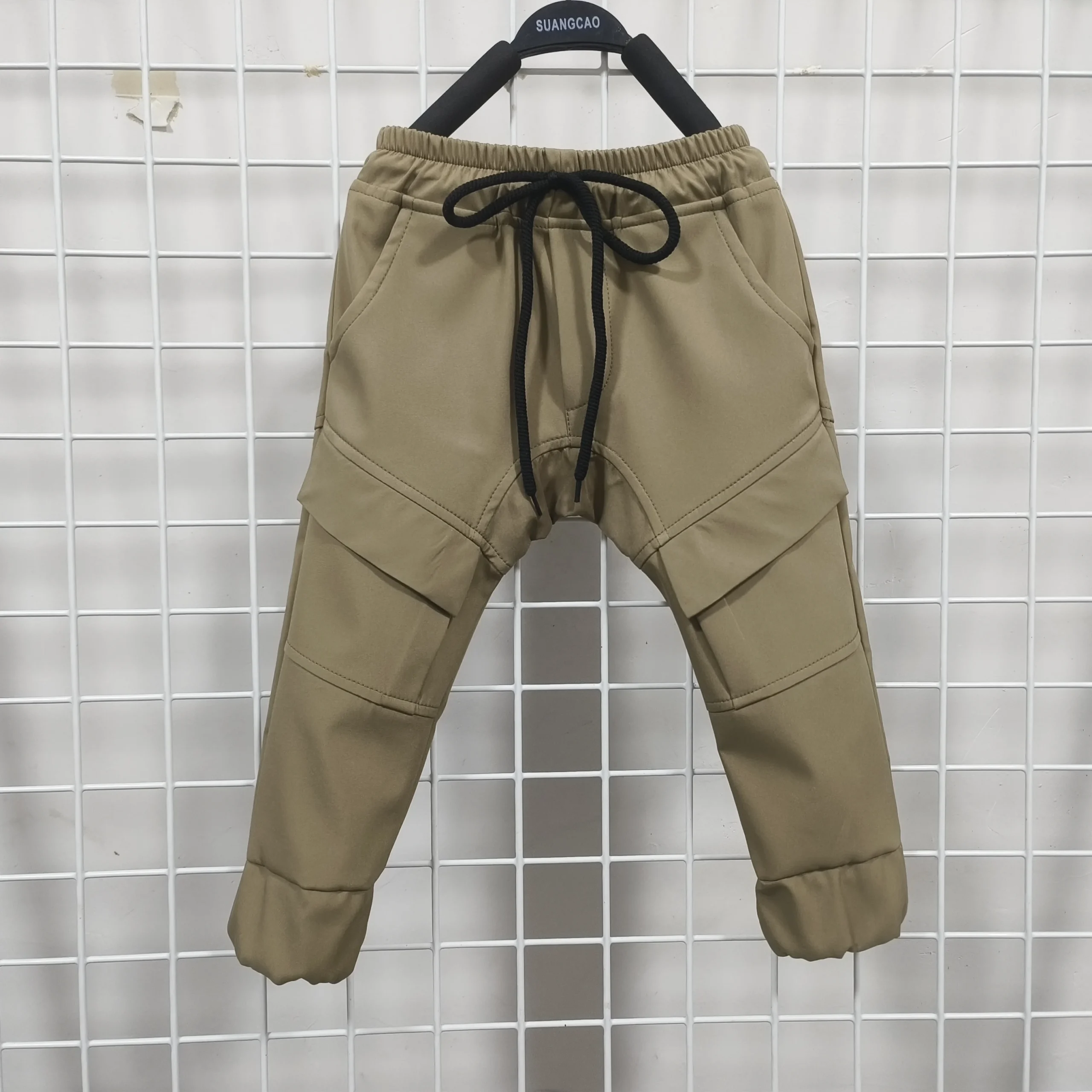 Custom Kid Outdoor Hiking Pants Water Repellent Outdoor Boy Cargo Pant Trousers - Image 4
