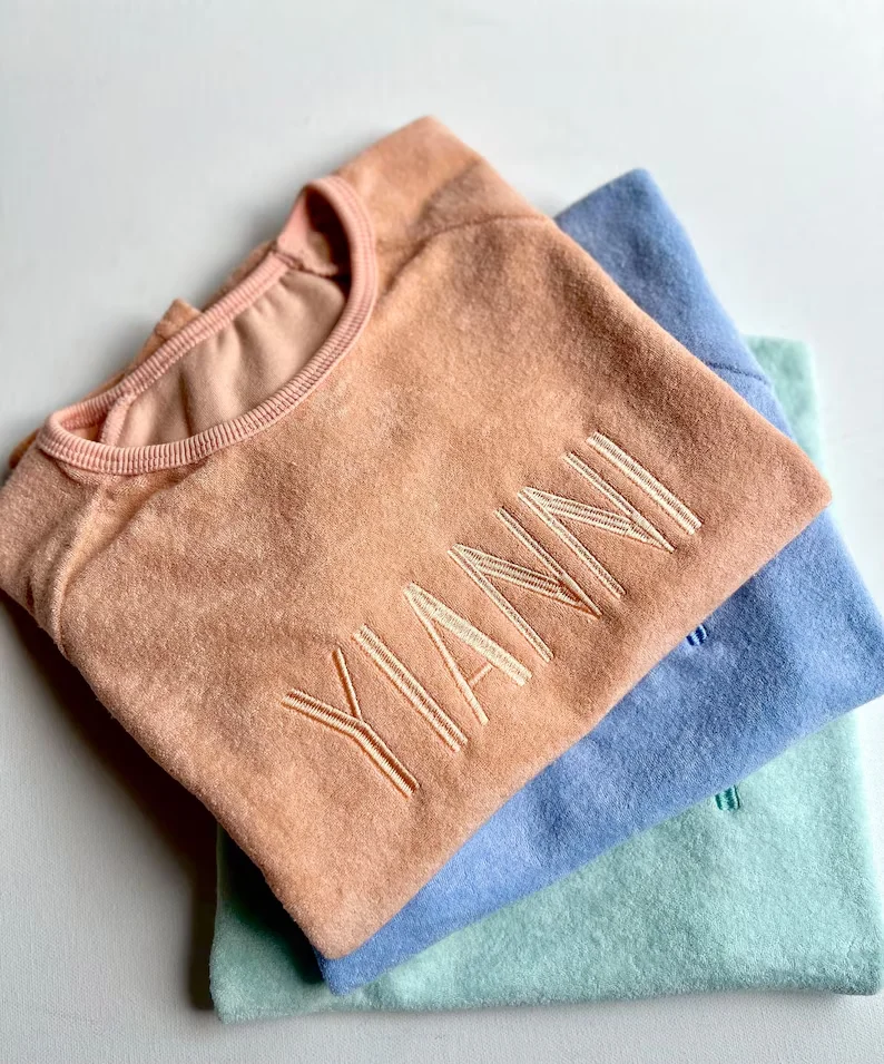 New Arrival French Terry Rolling Hem Tracksuit Set Cute Outdoor Long Sleeve Play Leisure Set - Image 2