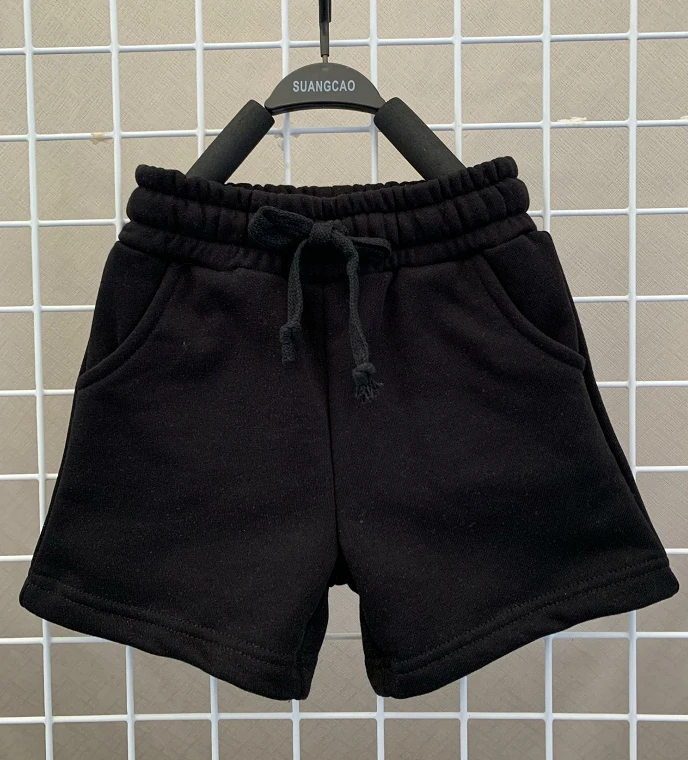 Custom Summer Kids Shorts French Terry Shorts Unisex Shorts with Pockets Casual Kids Summer Clothes - Image 3