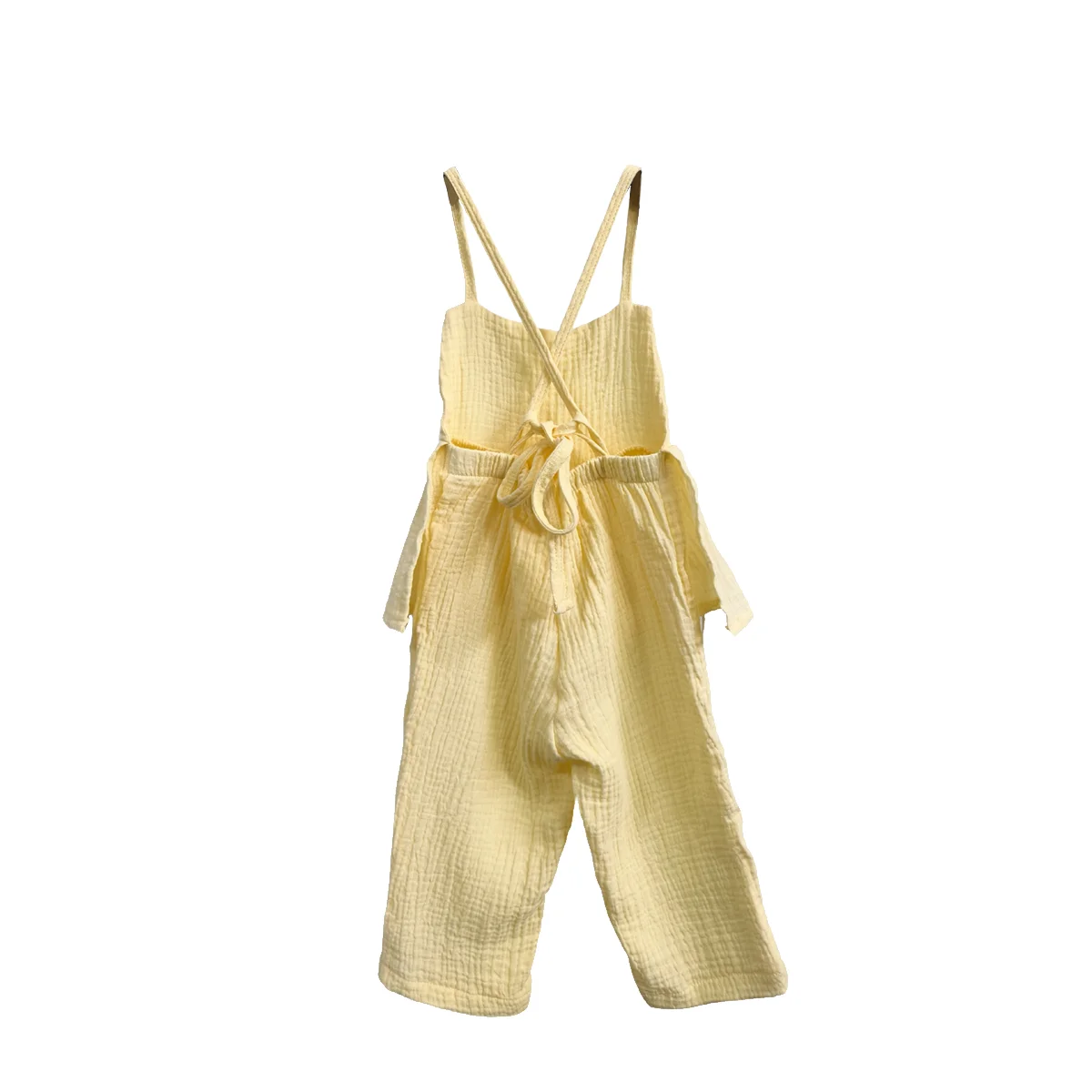 Hot Sale Trendy Crepe Jumpsuit Soft and Breathable Kids' Fashionable Close-Fitting Baby Rompers Cool and Stylish - Image 5