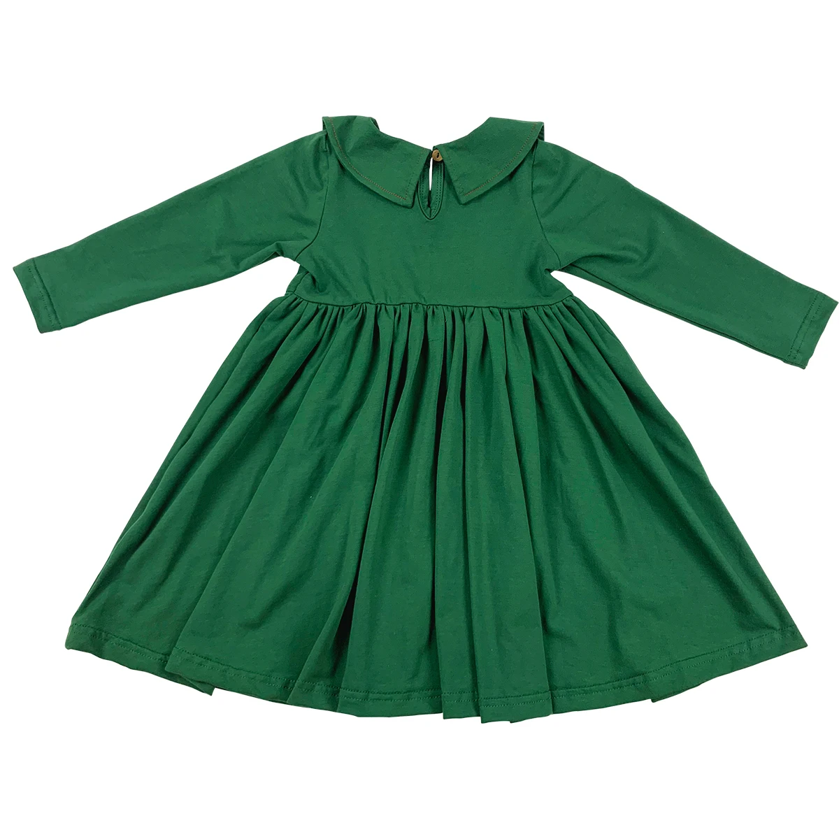 Custom Mommy and Daughter Autumn Knitted Cotton Long Sleeve Solid Casual Daily Match Dresses - Image 6