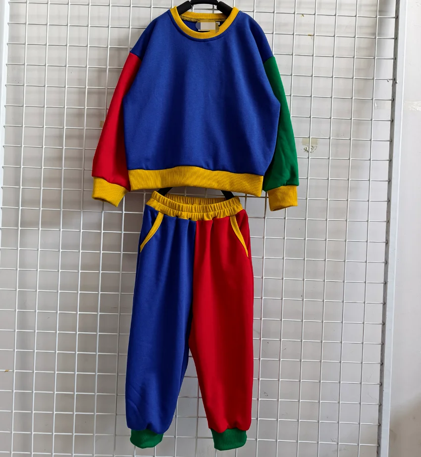 Design-Lively Kids Clothes Set Boys Clothes Sweatsuits Tops and Pants Boys Fall Winter Outfits Boy Clothing Set - Image 3