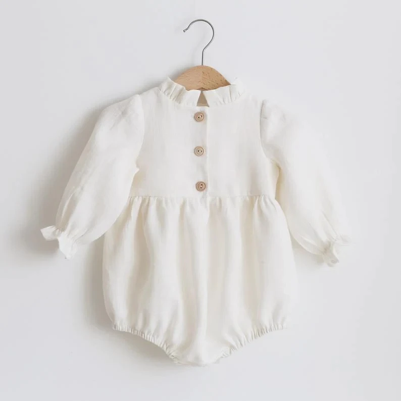 Baby Girl Clothes Romper Jumpsuits New Stylish Organic Cotton Newborn Baby Girl Wholesale - Image 2