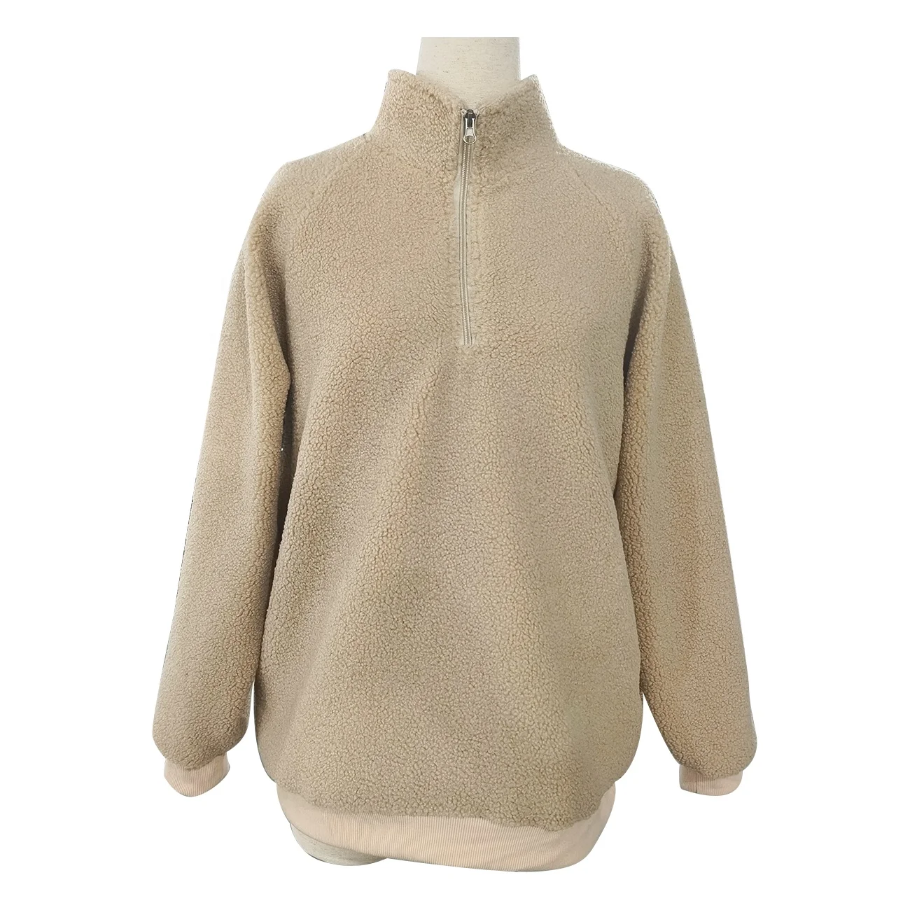 Custom Mommy and Me Sherpa Fleece Winter Warm Lining Outdoor Coat - Image 3