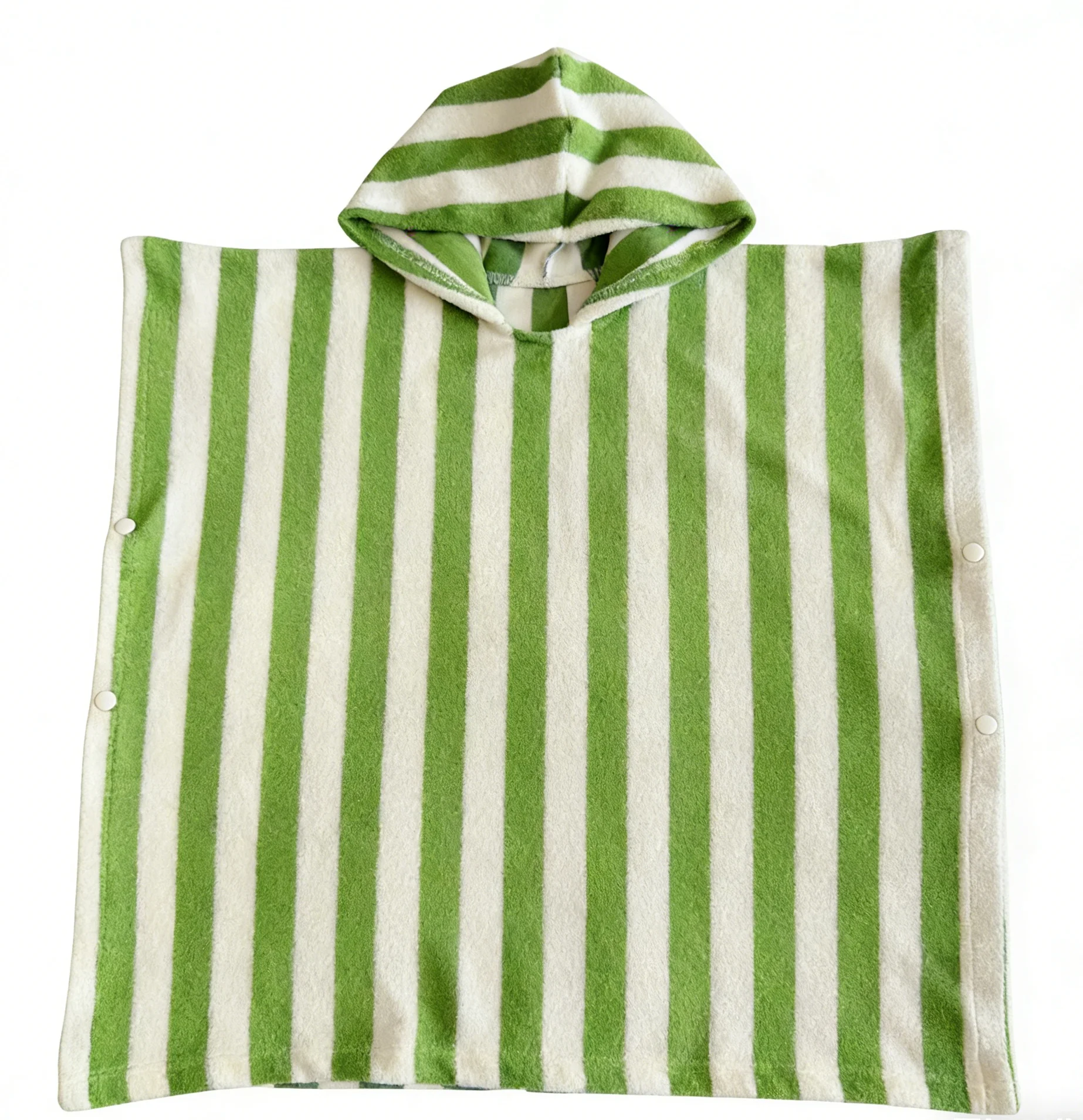 Hot Sale Baby Poncho Striped Towel Fabric Cape Loose Hooded Cape for 0-8T Toddler Hooded Cloak for Beach Swimming - Image 6