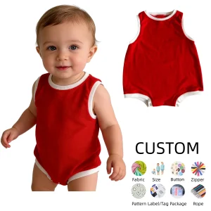 OEM Baby Clothing Unisex-baby Romper Made With 100% Cotton Terry Cloth Snap Button Custom for Baby Girls Boys Newborn Jumpsuit