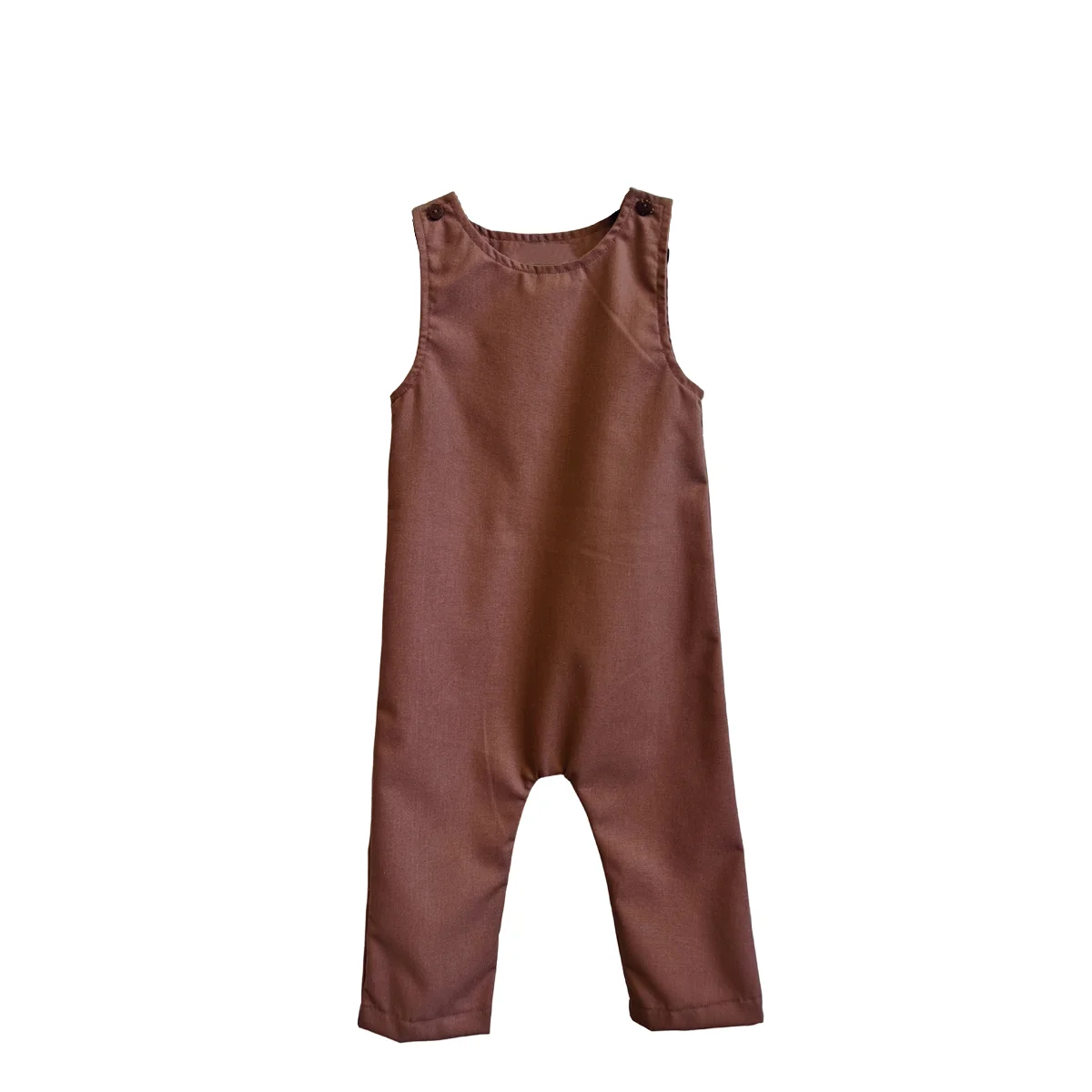 Spring and Autumn Kids Jumpsuit Long Sporty Casual Cool Breathable Unique Bright Cotton and Linen Baby Rompers - Image 6