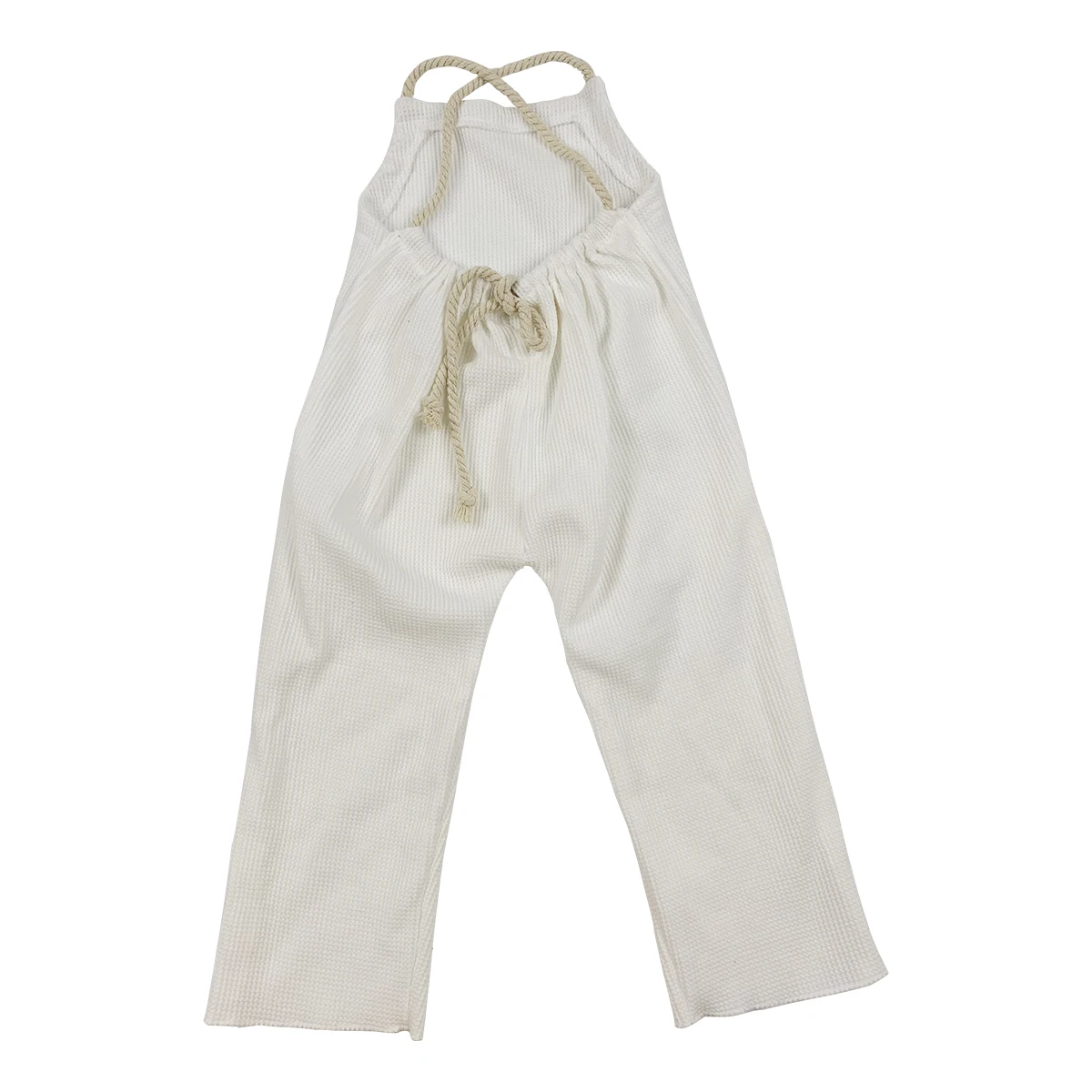 Europe and the United States Solid Color Girls Sleeveless Lace-up Jumpsuit Backless Fashion Casual Jumpsuit Pants - Image 4