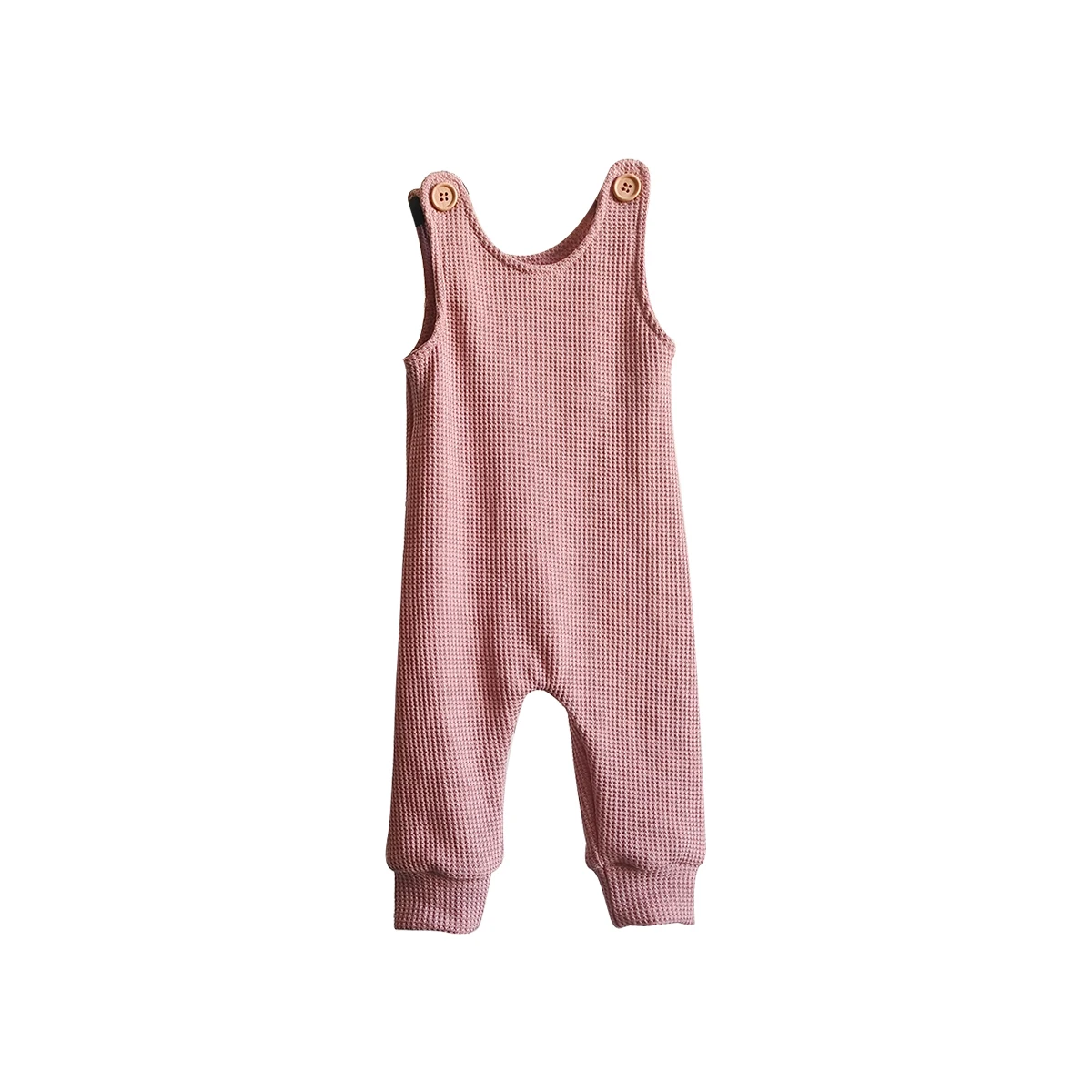 Baby Romper Newborn Girl Boy Summer Clothes Waffle Cotton Checkerboard Casual Baby Sleeveless Jumpsuits Toddler Playsuit - Image 5