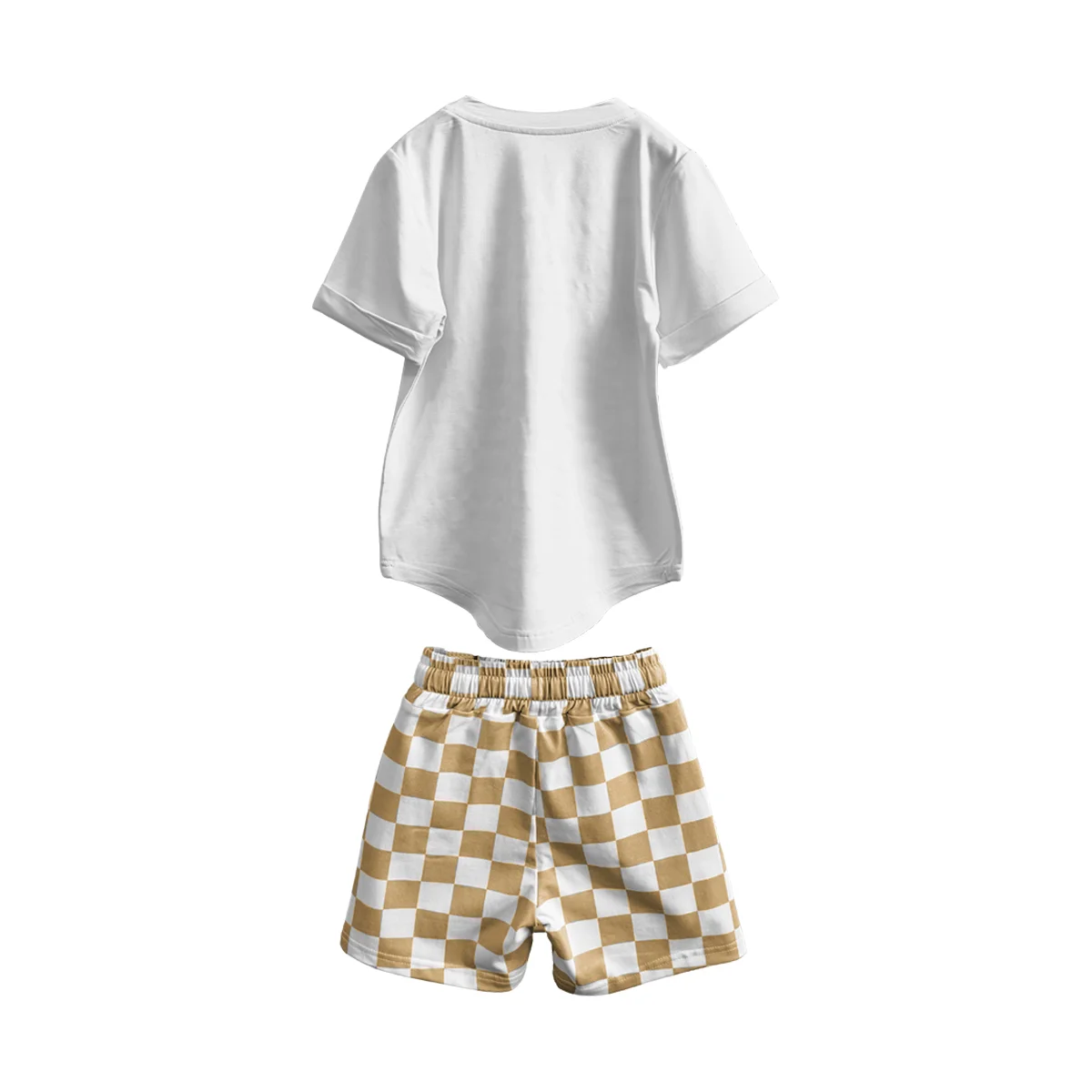 Dynamic Bamboo Fiber Printed Knitted Cotton Set Summer Kids Short Cool Breathable Sporty Casual Design Baby Clothing Sets - Image 4