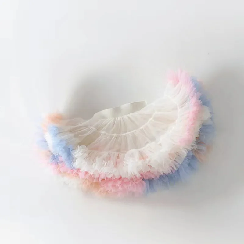 RTS Hot Selling Toddler Kids Summer Short Tulle Skirt Breathable Tutu Princess Cute Dress - Image 6