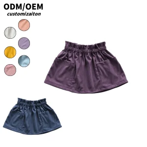 Summer Fashionable Short Skirts for Kids Close-Fitting and Soft Lantern-Core Individual Styles Bright Baby Pants & Shorts