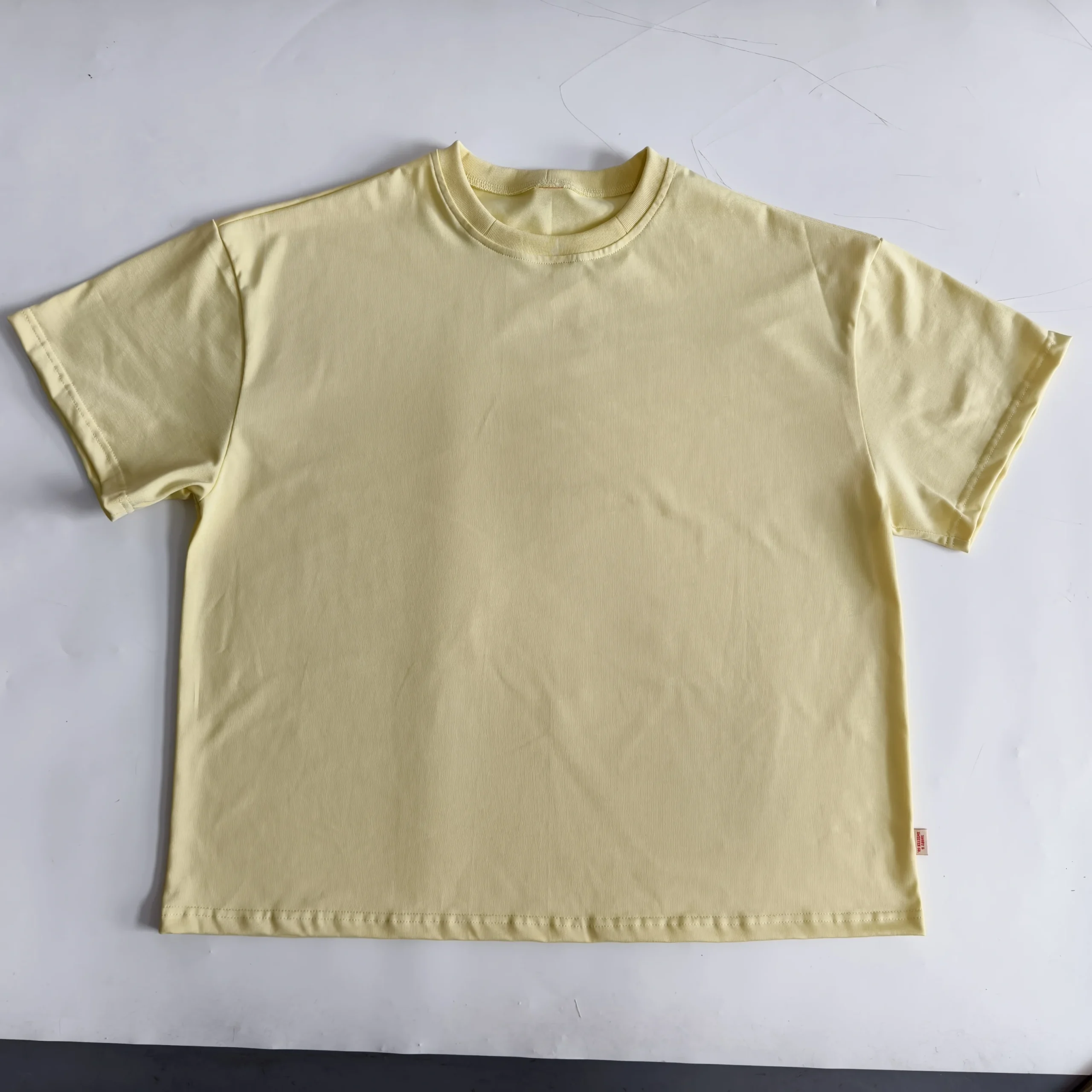 OEM Baby Tops Fashionable & Trendy Kids' T-Shirt - 100% Breathable Cotton, Lightweight Energetic Design for Summer - Image 2