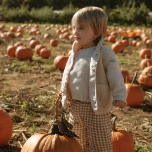 Reversible Double-sided Custom Unisex Baby Spring Casual Sherpa Vest Button Toddler Vest Baby Clothing