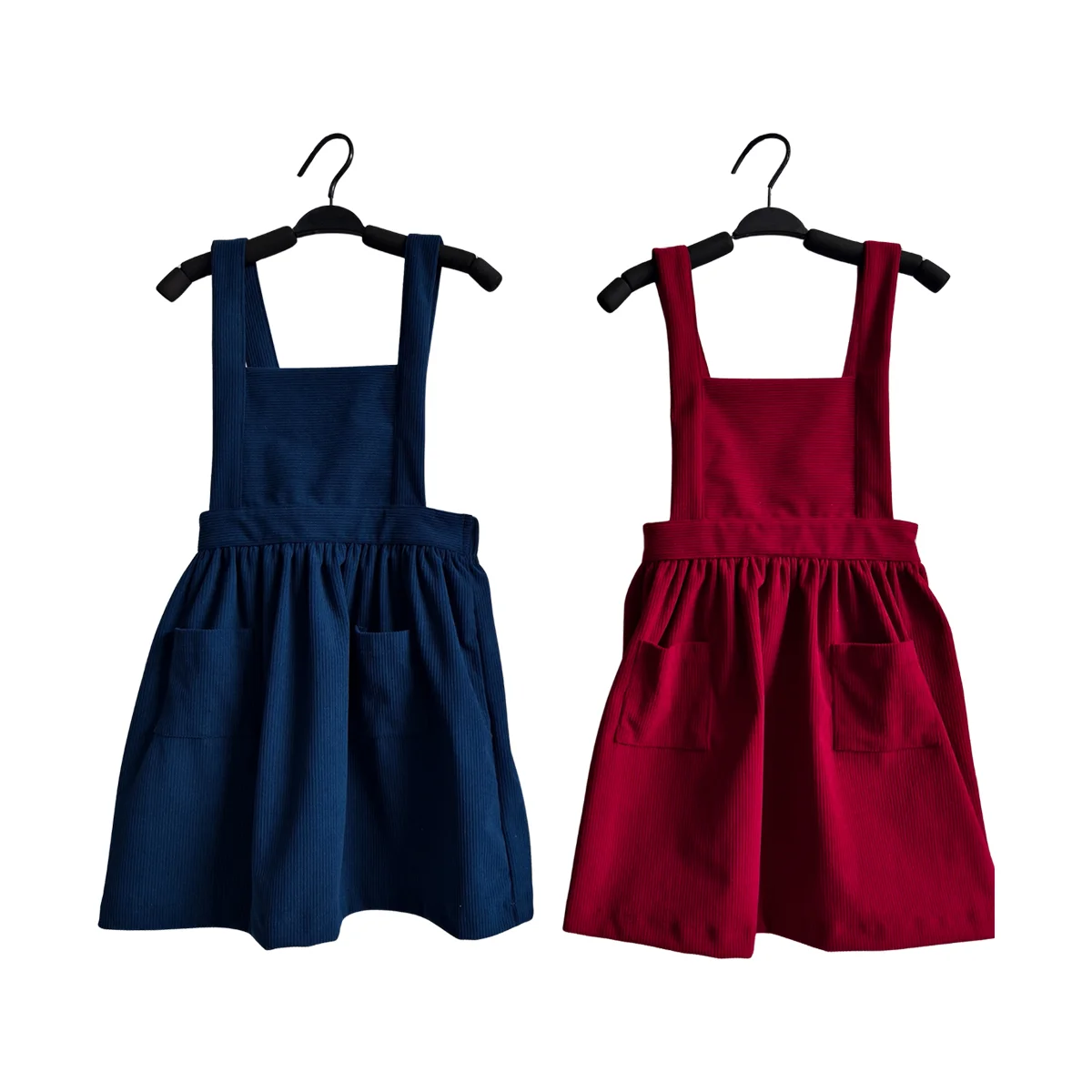 Casual Baby Summer Clothes Sleeveless Strap Dress with Polyester Corduroy Summer Baby Clothing Customizable for Girls - Image 3