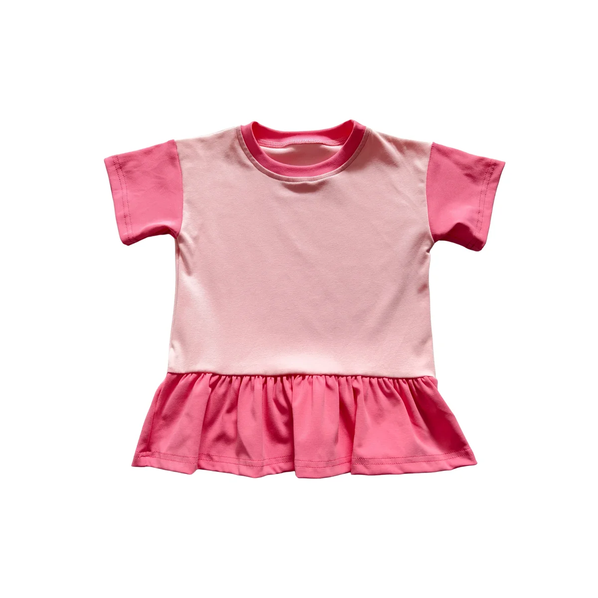 Summer Fashionable and Trendy Ribbed T-Shirt for Kids Cool Breathable Sweat-Absorbent and Washable Print Pattern - Image 5