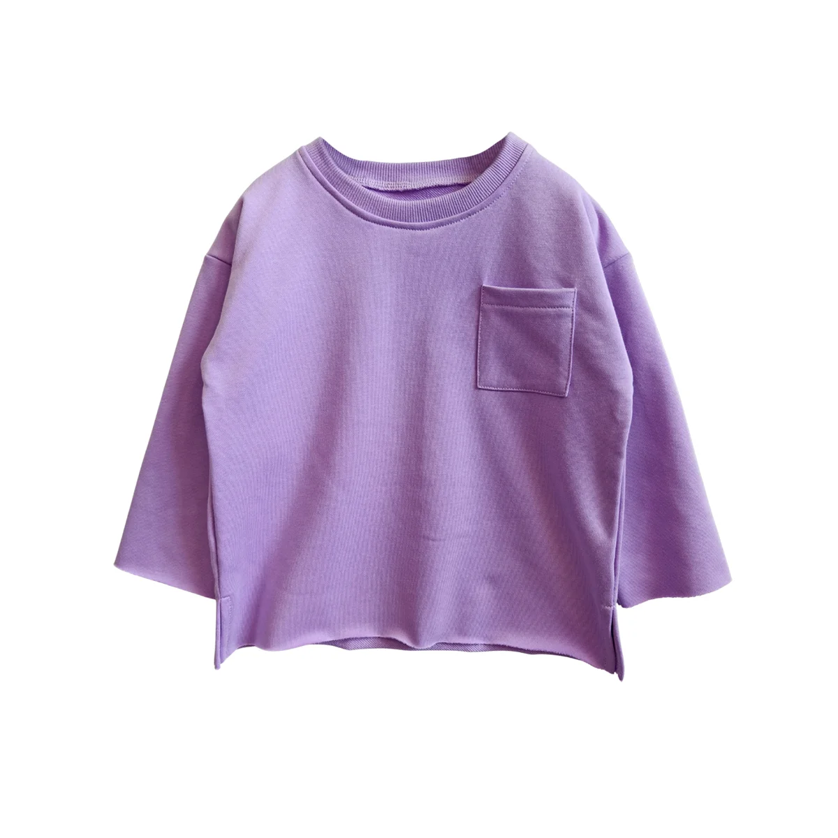 Dynamic Individualistic Bright Soft Cotton Long-Sleeved T-Shirt for Kids Spring & Autumn Close-Fitting Design - Image 5