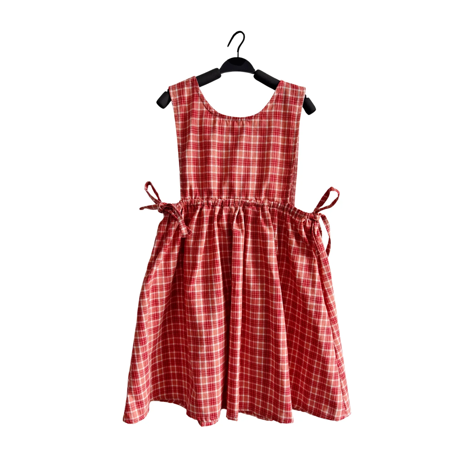 Customized Toddler Baby Girl Summer 100% Linen Dresses Sleeveless with Adjustable Waistband Little Girls Beach Sundress - Image 6